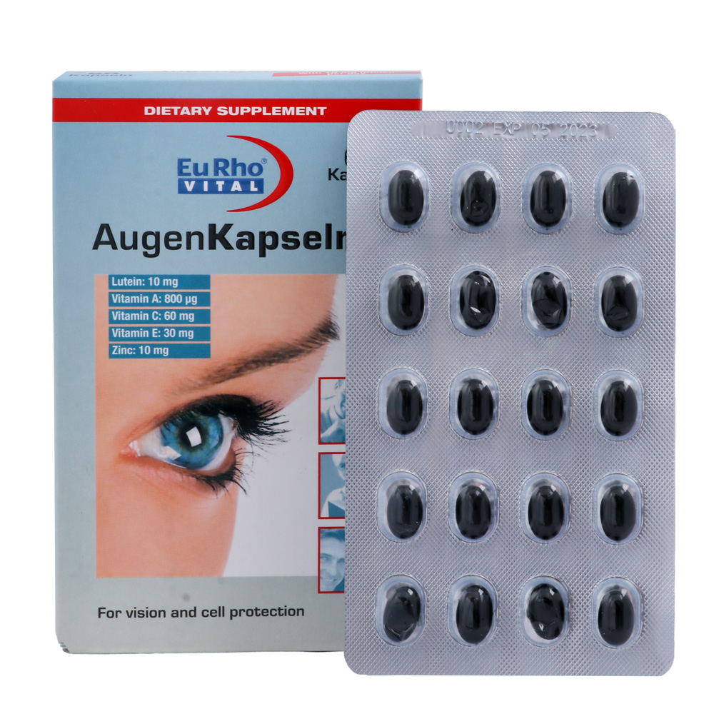 کپسول چشم اوژن یوروویتال AUGEN KAPSELN EURHO VITAL