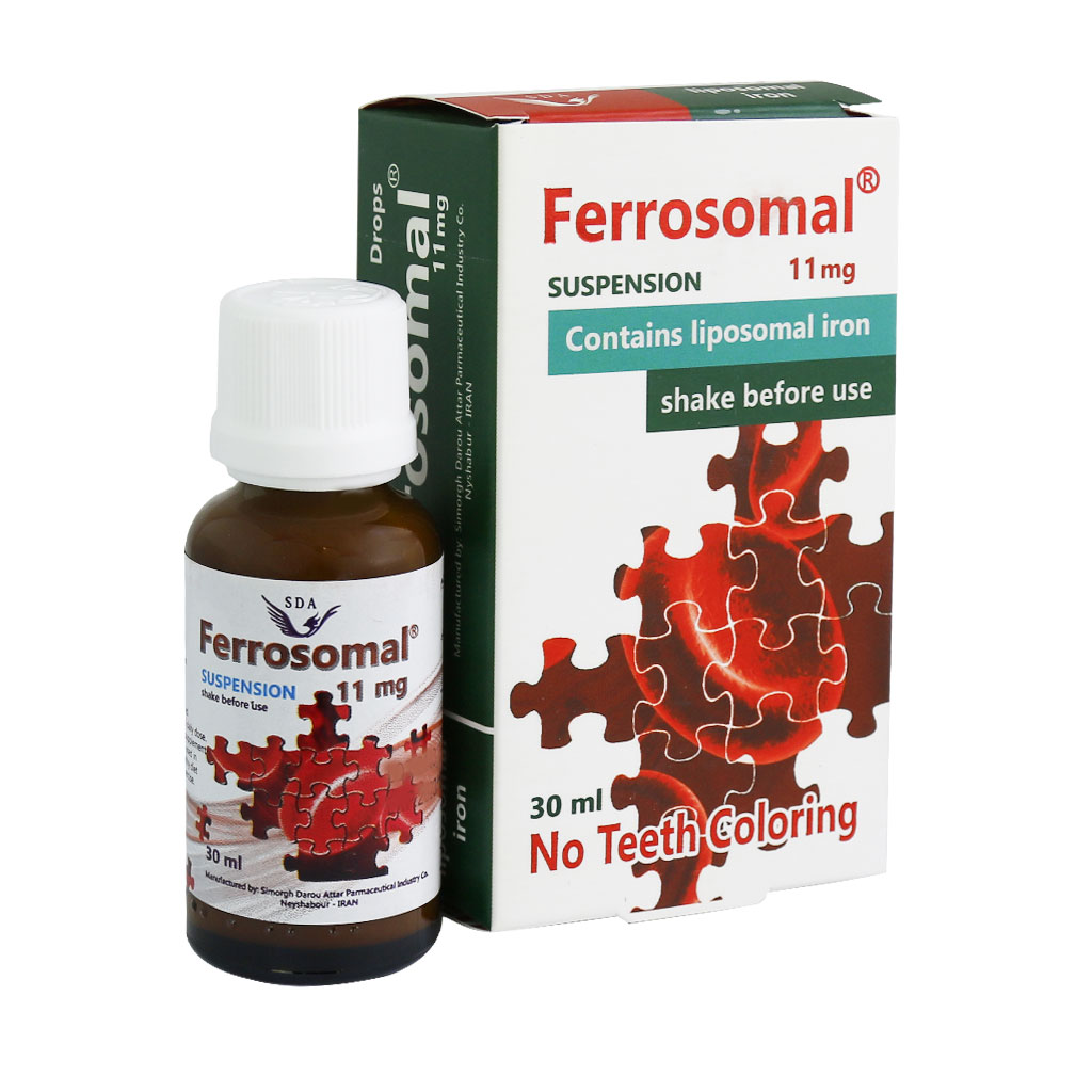 قطره خوراکی فروزمال 11 میل FERROSMAL 11 MG