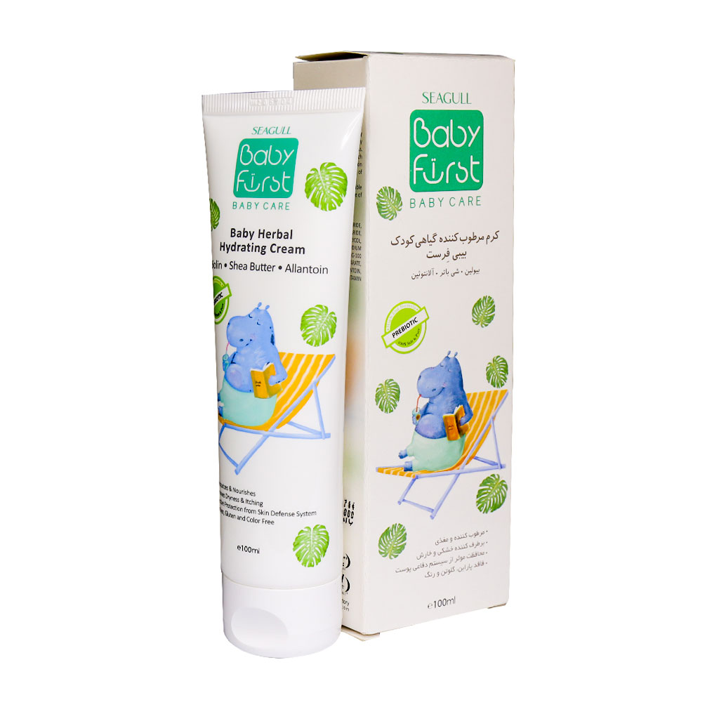 کرم مرطوب کننده گیاهی کودک سی گل BABY HERBAL HYDRATING CREAM BABY FIRST SEAGULL