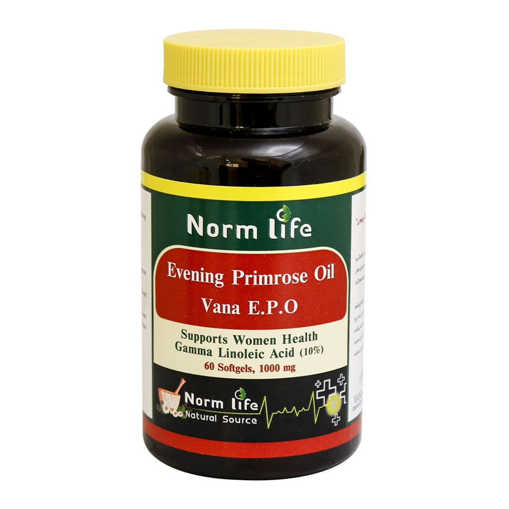 کپسول گل مغربی نورم لایف EVENING PRIMROSE OIL NORM LIFE