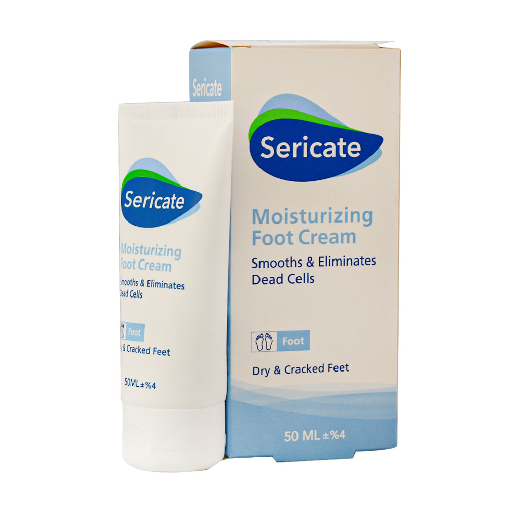 کرم مرطوب کننده پا سری کیت MOISTURIZING FOOT CREAM SERICATE