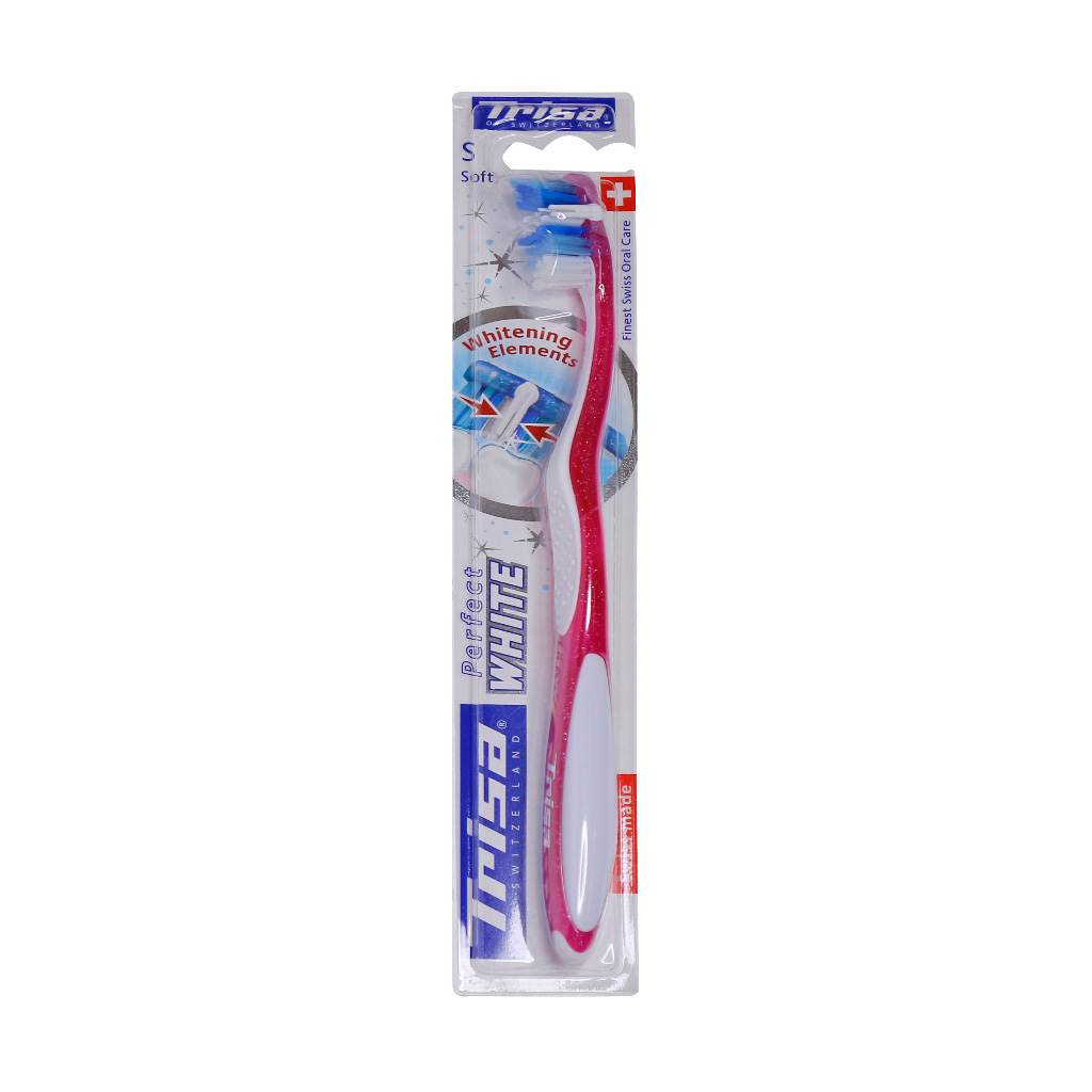 مسواک پرفکت وایت نرم تریزا TRISA PERFECT WHITE SOFT TOOTHBRUSH