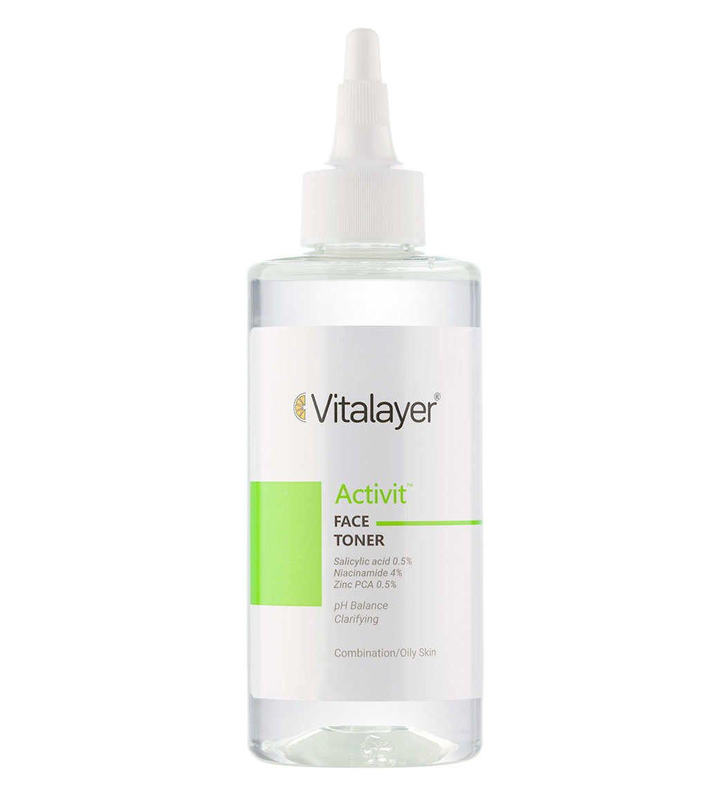 تونر پاک کننده صورت ویتالیر اکتی ویت ACTIVIT FACE TONER VITALAYER